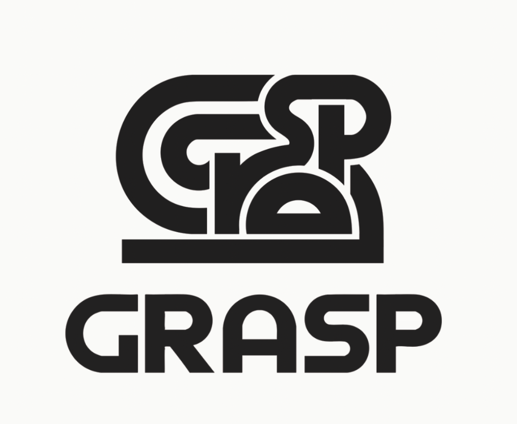Grasp primary logo, the tangle mark