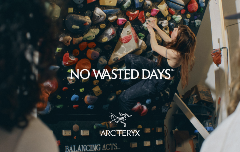 No Wasted Days Arc’teryx campaign artwork